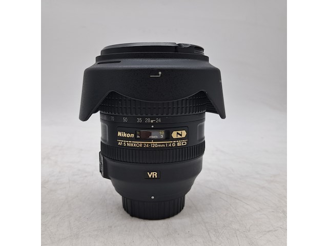 2x camera lens, nikon, af-s nikkor 24-120mm 1:4g ed - afbeelding 6 van  8