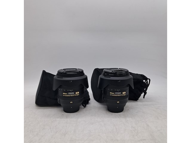 2x camera lens, nikon, af-s nikkor 24-120mm 1:4g ed - afbeelding 1 van  8