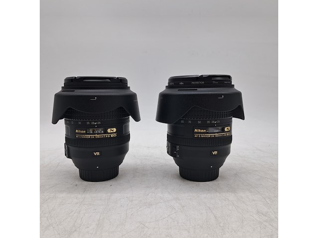 2x camera lens, nikon, af-s nikkor 24-120mm 1:4g ed - afbeelding 2 van  8