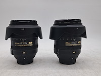 2x camera lens, nikon, af-s nikkor 24-120mm 1:4g ed - afbeelding 2 van  8