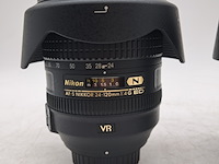 2x camera lens, nikon, af-s nikkor 24-120mm 1:4g ed - afbeelding 3 van  8