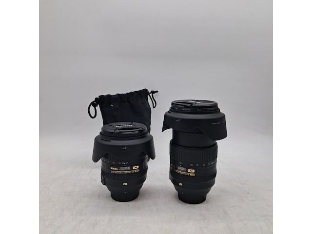 2x camera lens, nikon, af-s nikkor 24-70mm 1:2.8e ed - afbeelding 1 van  8