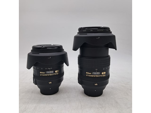 2x camera lens, nikon, af-s nikkor 24-70mm 1:2.8e ed - afbeelding 2 van  8