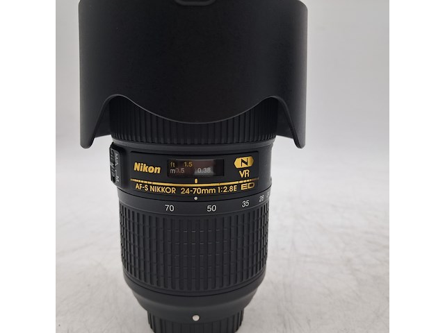 2x camera lens, nikon, af-s nikkor 24-70mm 1:2.8e ed - afbeelding 2 van  7
