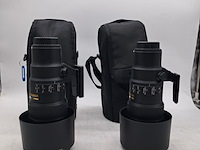 2x camera lens, nikon, af-s nikkor 500mm 1:5.6e pf ed vr