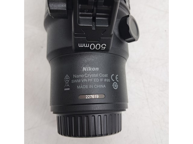 2x camera lens, nikon, af-s nikkor 500mm 1:5.6e pf ed vr - afbeelding 5 van  9