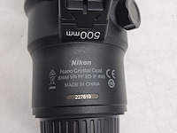 2x camera lens, nikon, af-s nikkor 500mm 1:5.6e pf ed vr - afbeelding 5 van  9