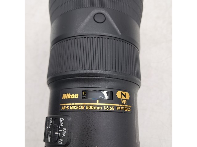 2x camera lens, nikon, af-s nikkor 500mm 1:5.6e pf ed vr - afbeelding 8 van  9