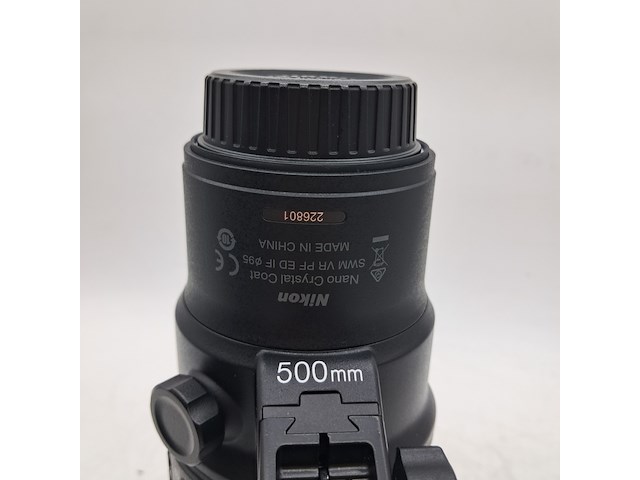 2x camera lens, nikon, af-s nikkor 500mm 1:5.6e pf ed vr - afbeelding 9 van  9