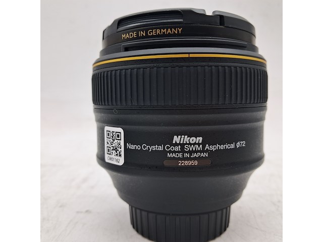 2x camera lens, nikon, af-s nikkor 58mm 1:1.4g - afbeelding 5 van  10