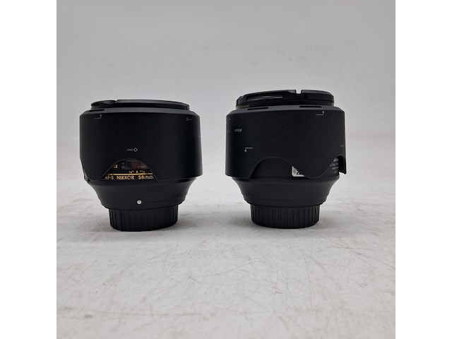 2x camera lens, nikon, af-s nikkor 58mm 1:1.4g - afbeelding 2 van  8