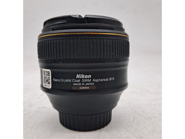 2x camera lens, nikon, af-s nikkor 58mm 1:1.4g - afbeelding 5 van  8