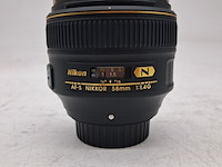 2x camera lens, nikon, af-s nikkor 58mm 1:1.4g - afbeelding 6 van  8