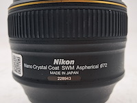 2x camera lens, nikon, af-s nikkor 58mm 1:1.4g - afbeelding 8 van  8