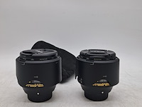 2x camera lens, nikon, af-s nikkor 58mm 1:1.4g - afbeelding 1 van  6