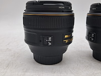 2x camera lens, nikon, af-s nikkor 58mm 1:1.4g - afbeelding 4 van  6