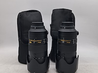 2x camera lens, nikon, af-s nikkor 70-200mm 1:2.8e fl ed