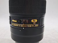 2x camera lens, nikon, af-s nikkor 70-200mm 1:2.8e fl ed - afbeelding 4 van  10