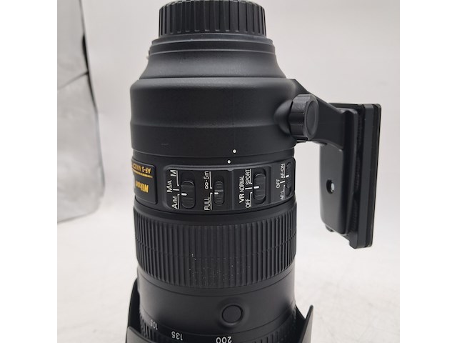 2x camera lens, nikon, af-s nikkor 70-200mm 1:2.8fl ed vr - afbeelding 5 van  11