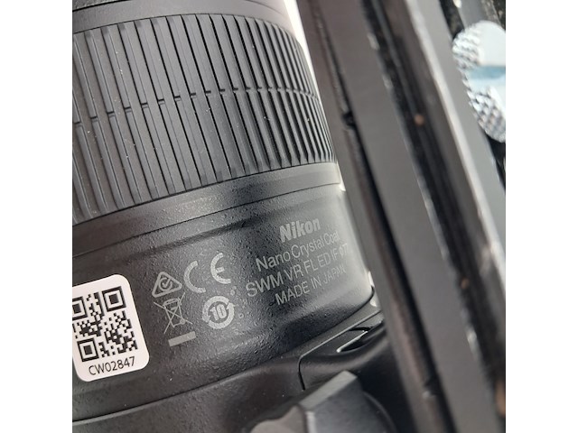 2x camera lens, nikon, af-s nikkor 70-200mm 1:2.8fl ed vr - afbeelding 7 van  11