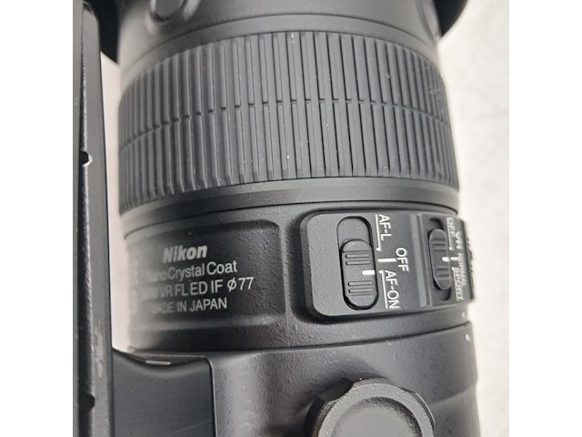 2x camera lens, nikon, af-s nikkor 70-200mm 1:2.8fl ed vr - afbeelding 8 van  11