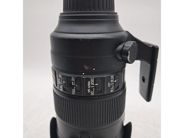 2x camera lens, nikon, af-s nikkor 70-200mm 1:2.8fl ed vr - afbeelding 10 van  11