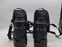 2x camera lens, nikon, af-s nikkor 70-200mm 1:2.8fl ed vr - afbeelding 1 van  12