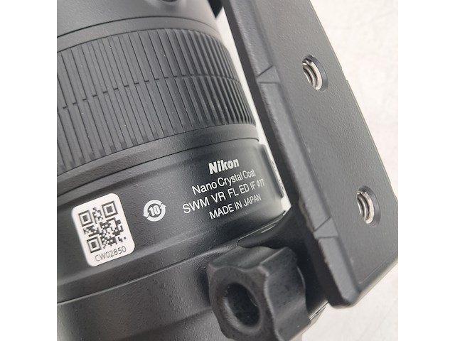 2x camera lens, nikon, af-s nikkor 70-200mm 1:2.8fl ed vr - afbeelding 8 van  12