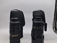 2x camera lens, nikon, af-s nikkor 70-200mm 1:2.8fl ed vr - afbeelding 1 van  11