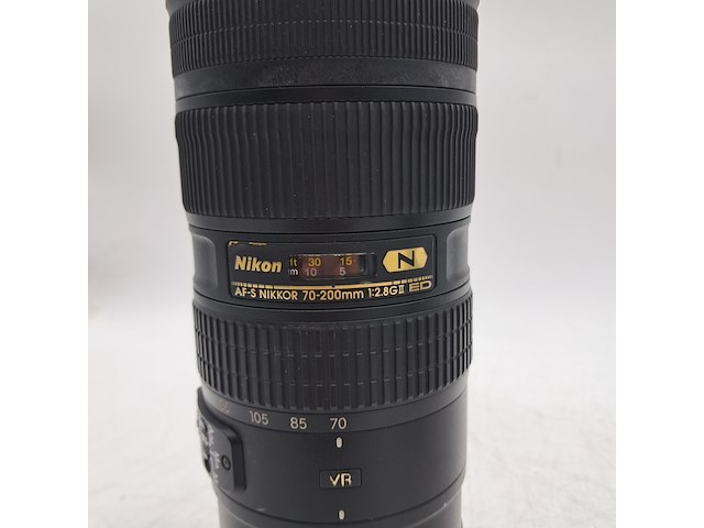 2x camera lens, nikon, af-s nikkor 70-200mm 1:2.8fl ed vr - afbeelding 5 van  11