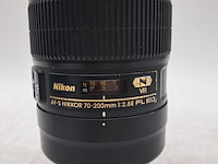2x camera lens, nikon, af-s nikkor 70-200mm 1:2.8fl ed vr - afbeelding 10 van  11