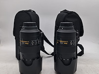 2x camera lens, nikon, af-s nikkor 70-200mm 1:2.8fl ed vr - afbeelding 1 van  12
