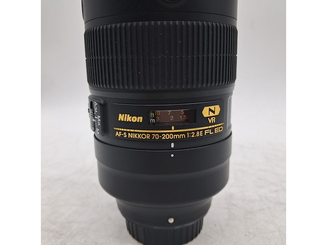 2x camera lens, nikon, af-s nikkor 70-200mm 1:2.8fl ed vr - afbeelding 6 van  12