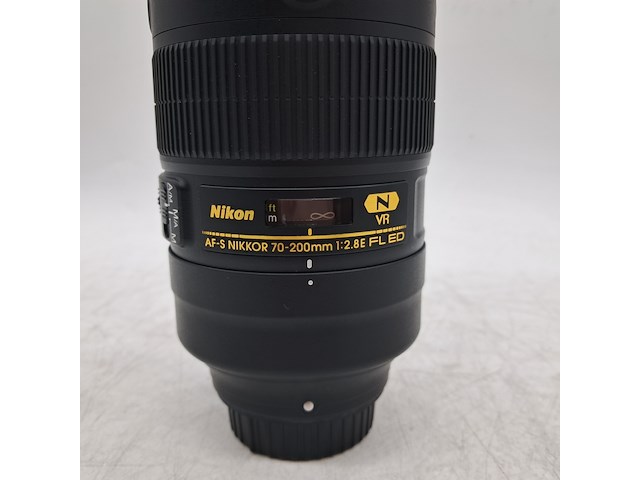 2x camera lens, nikon, af-s nikkor 70-200mm 1:2.8fl ed vr - afbeelding 11 van  12