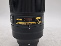 2x camera lens, nikon, af-s nikkor 70-200mm 1:2.8fl ed vr - afbeelding 11 van  12