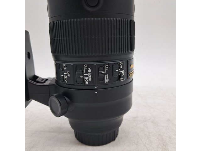 2x camera lens, nikon, af-s nikkor 70-200mm 1:2.8fl ed vr - afbeelding 12 van  12