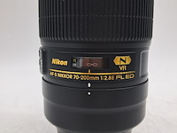 2x camera lens, nikon, af-s nikkor 70-200mm 1:2.8fl ed vr - afbeelding 7 van  13