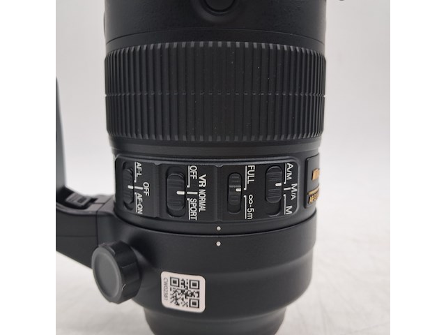 2x camera lens, nikon, af-s nikkor 70-200mm 1:2.8fl ed vr - afbeelding 8 van  13