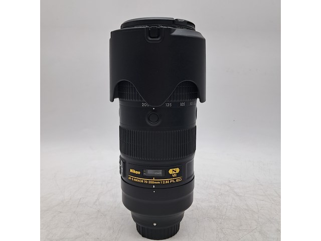 2x camera lens, nikon, af-s nikkor 70-200mm 1:2.8fl ed vr - afbeelding 12 van  13