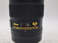 2x camera lens, nikon, af-s nikkor 70-200mm 1:2.8fl ed vr - afbeelding 13 van  13