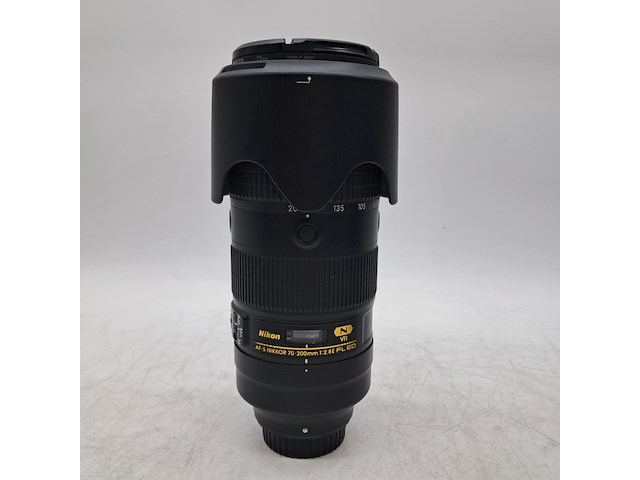 2x camera lens, nikon, af-s nikkor 70-200mm 1:2.8fl ed vr - afbeelding 12 van  13