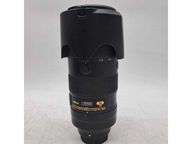 2x camera lens, nikon, af-s nikkor 70-200mm 1:2.8fl ed vr - afbeelding 12 van  13