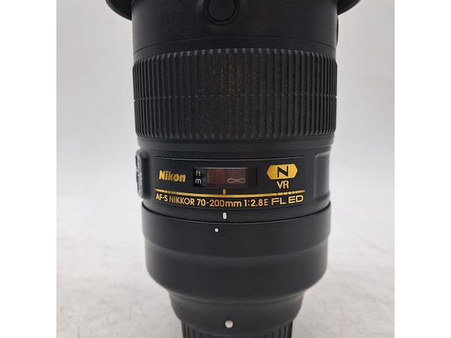 2x camera lens, nikon, af-s nikkor 70-200mm 1:2.8fl ed vr - afbeelding 13 van  13