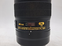 2x camera lens, nikon, af-s nikkor 70-200mm 1:2.8fl ed vr - afbeelding 13 van  13