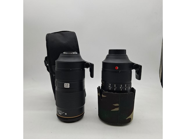 2x camera lens, nikon, af-s nikkor 80-400mm 1:4.5-5.6g ed vr - afbeelding 1 van  13