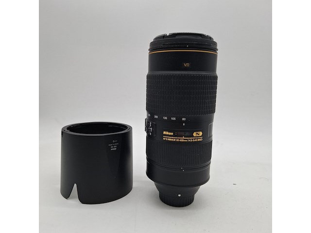 2x camera lens, nikon, af-s nikkor 80-400mm 1:4.5-5.6g ed vr - afbeelding 6 van  12
