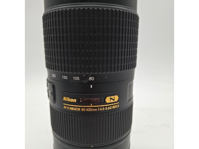 2x camera lens, nikon, af-s nikkor 80-400mm 1:4.5-5.6g ed vr - afbeelding 12 van  12