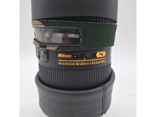 2x camera lens, nikon, af-s nikkor 80-400mm 1:4.5-5.6g ed vr - afbeelding 8 van  10