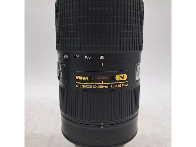 2x camera lens, nikon, af-s nikkor 80-400mm 1:4.5-5.6g ed - afbeelding 4 van  6