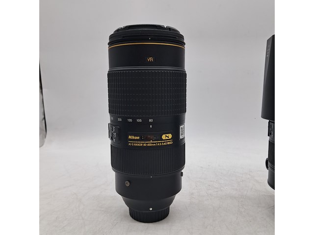 2x camera lens, nikon, af-s nikkor 80-400mm 1:4.5-5.6g ed - afbeelding 2 van  8